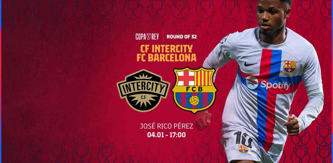 مشاهدة مباراة برشلونة و إنتر سيتي بث مباشر 04/01/2023 Intercity vs Barcelona