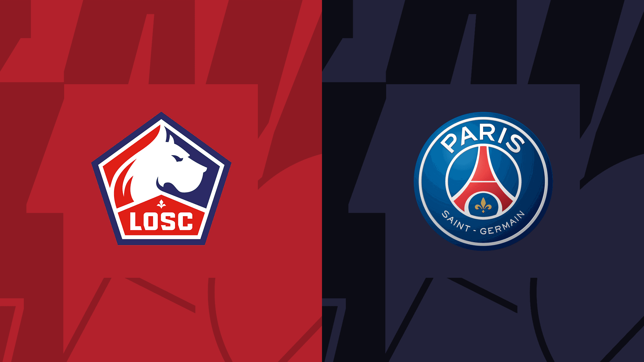 فرنسا : الدوري الفرنسي 1 مباراة ليل و باريس سان جيرمان نتائج مباشرة و بث مباشر 2023-12-17 Lille vs PSG